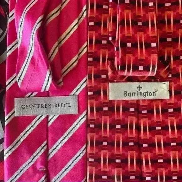 **Bundle** Red Tone group of ties - Picture 4 of 4